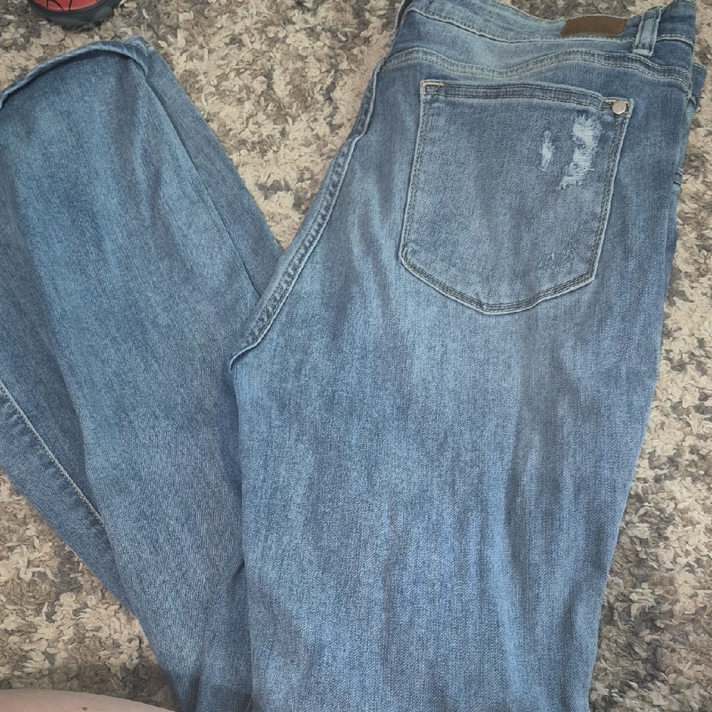 Judy Blue Flare Wide Leg Blue Jeans